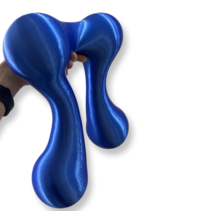 Royal blue - Art Bubble piece - Image 2