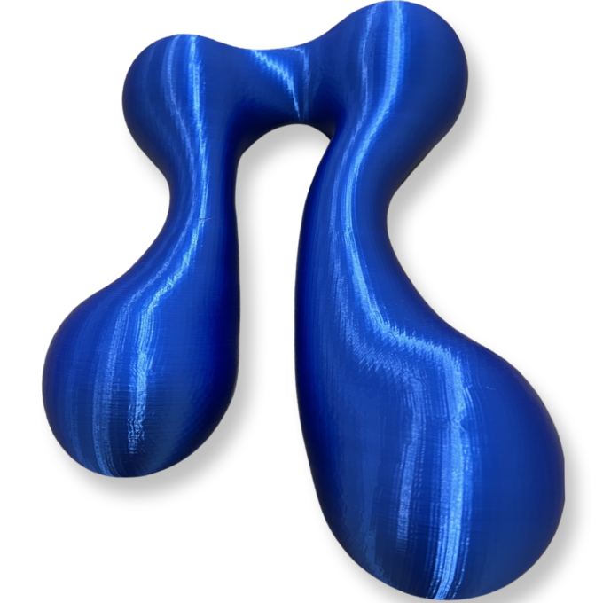 Royal blue - Art Bubble piece - Image 3