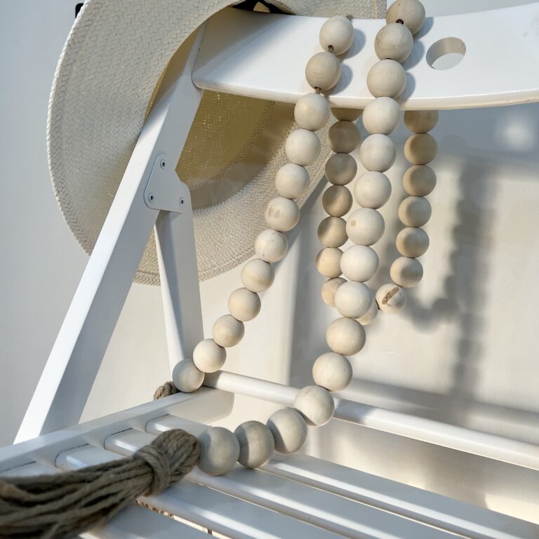 XL. Natural Wooden Beads