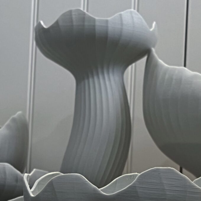 Tall flower vase