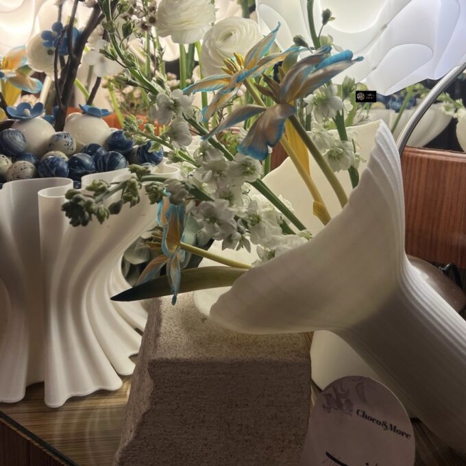Tall Organic Vase